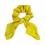 Scrunchie 'Bunny' Mosterd Geel