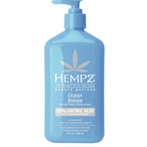Hempz Beauty Actives Ocean Breeze Herbal Body Moisturizer with Hyaluronic Acid 500ml