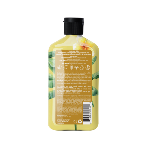 Hempz Original Floral Banana Herbal Body Wash 500ml