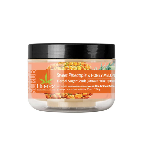 Hempz Sweet Pineapple & Honey Melon Sugar Scrub 176gr