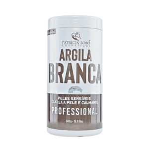 Patricia Lobo Argila Branca 500Gr