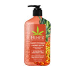 Nourish and strengthen thin hair with Hempz Sweet Pineapple & Honey Melon Conditioner. Enriched with vegan biotin, vitamin C, and hemp seed oil for soft, smooth shine.