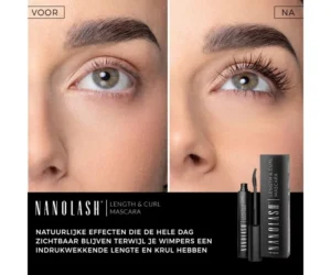 Nanolash Length & Curl Mascara – Droomwimpers Gegarandeerd!