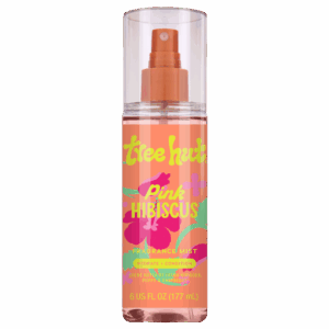 Hydraterende, alcoholvrije body mist met bloemige Pink Hibiscus geur. Verzorgt en verfrist de huid voor een langdurig fris gevoel.