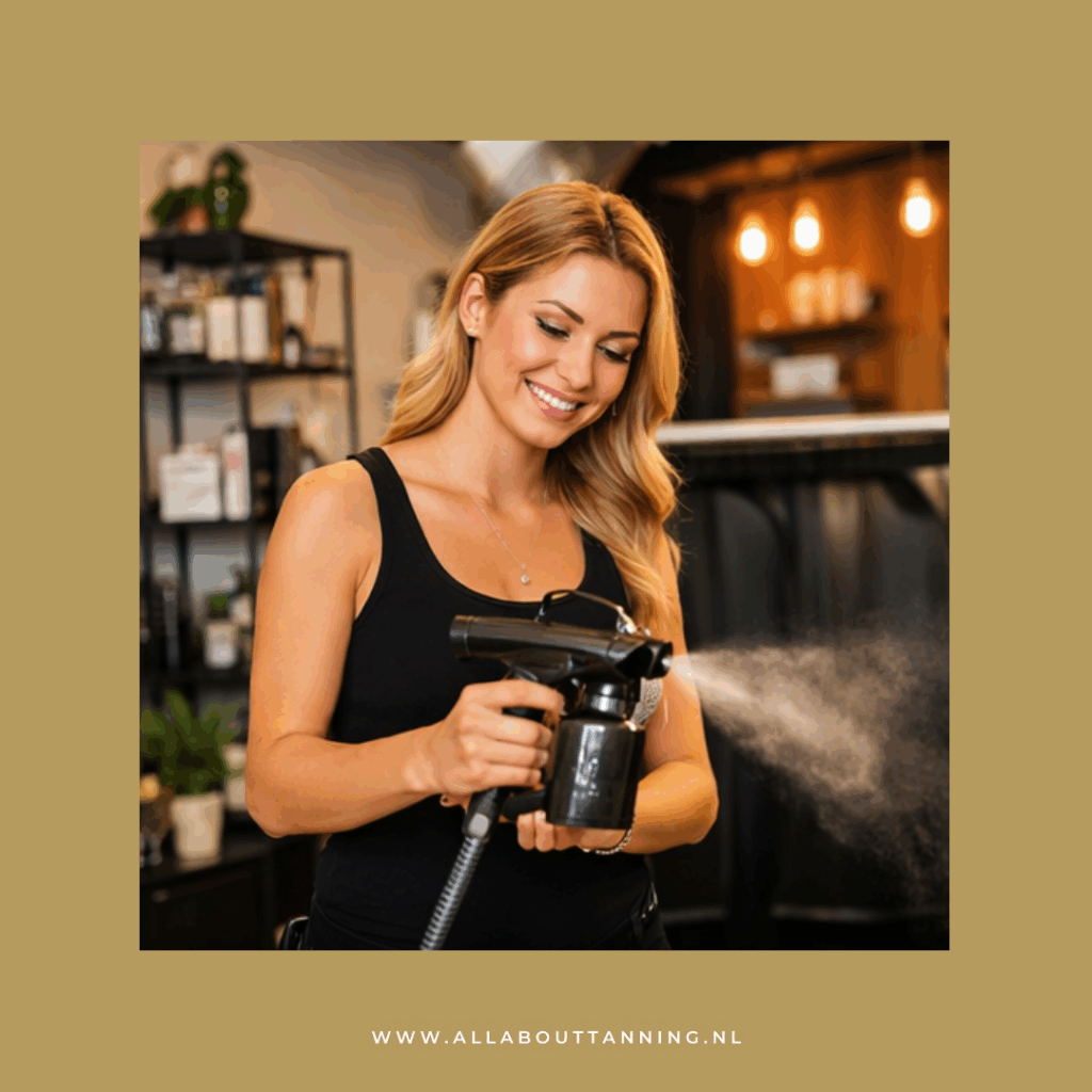 Spray tanning voor de vakantie 2026